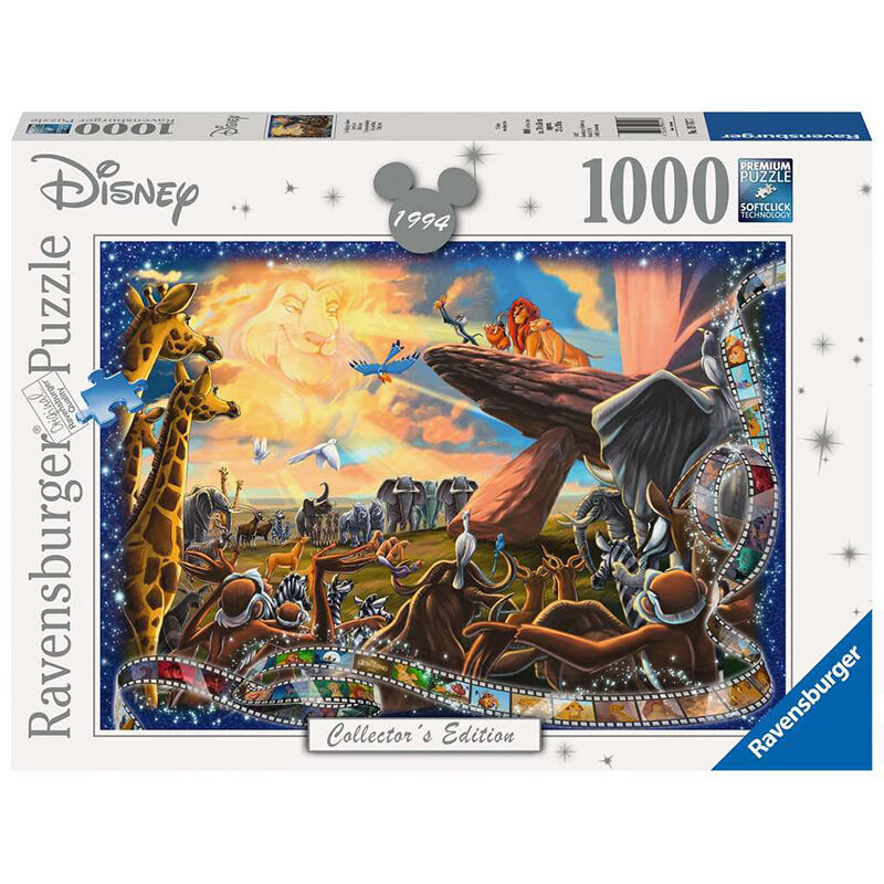Ravensburger Puslespill - Disney Løvenes Konge 1000 Brikker