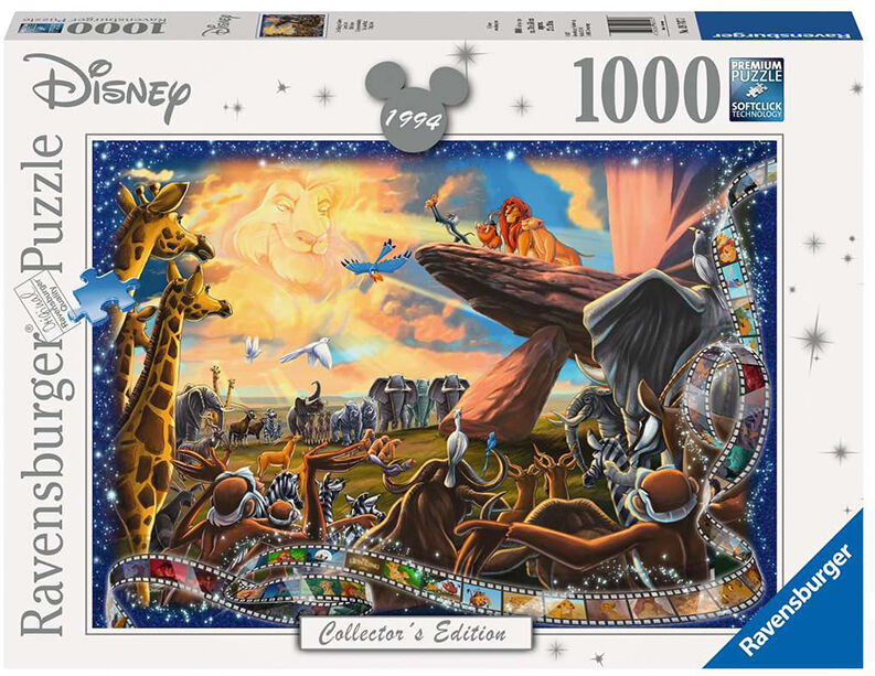 Ravensburger Puslespill - Disney Løvenes Konge 1000 Brikker