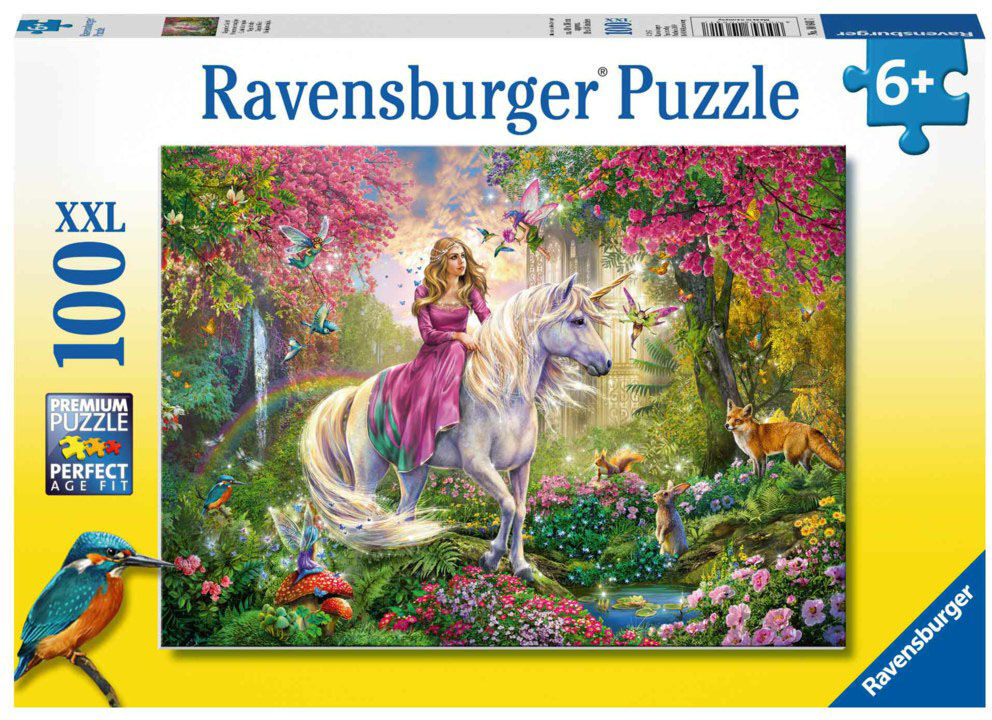 Ravensburger Puslespill 100xxl Brikker - Magisk Ridetur