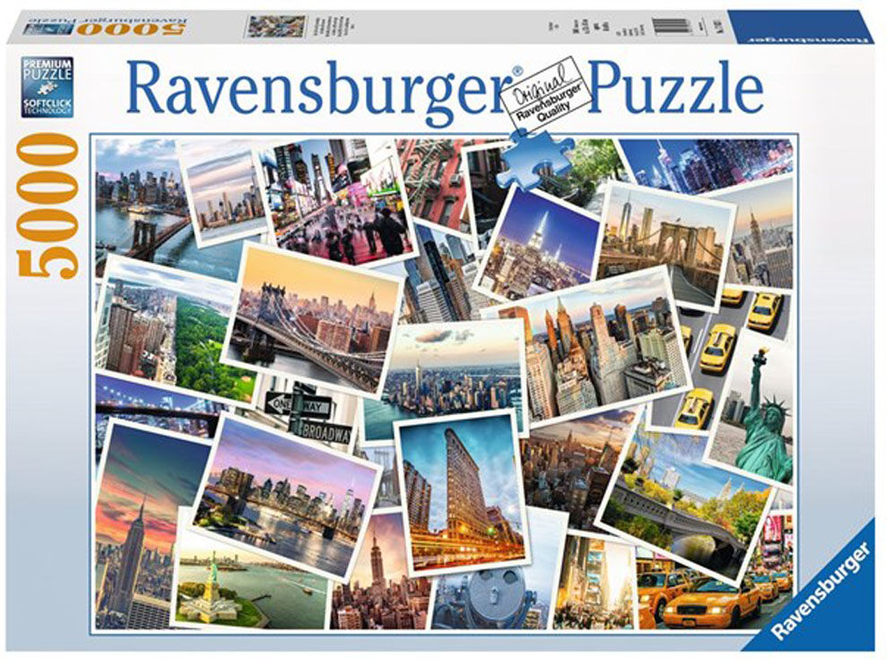 Ravensburger Puslespill 5000 Brikker - New York