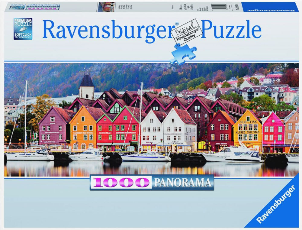 Ravensburger Puslespill - Bergen Panorama 1000 Brikker