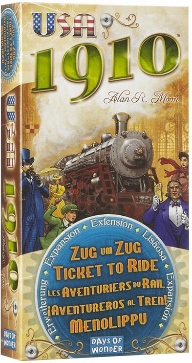 Ticket To Ride Usa 1910 (Utvidelespakke)