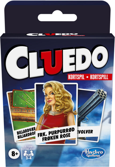 Hasbro Cluedo Kortspill No