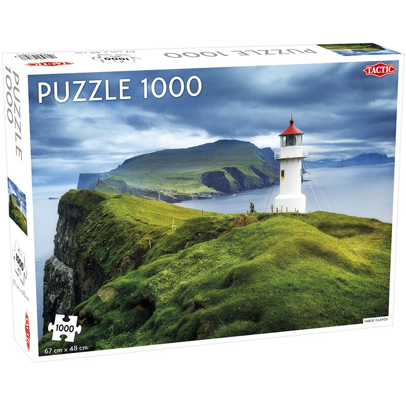 Tactic Puslespill - Landscape: Faroe Islands 1000 Brikker