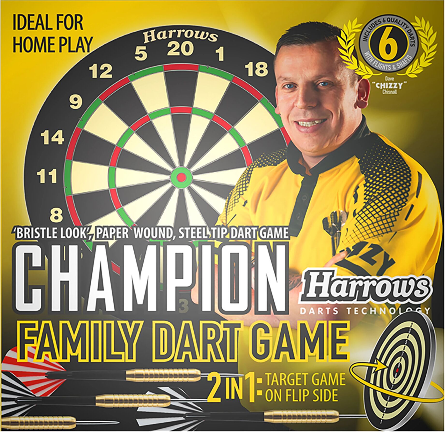 Harrows Champion Family Darts Game, dartspill STD STD