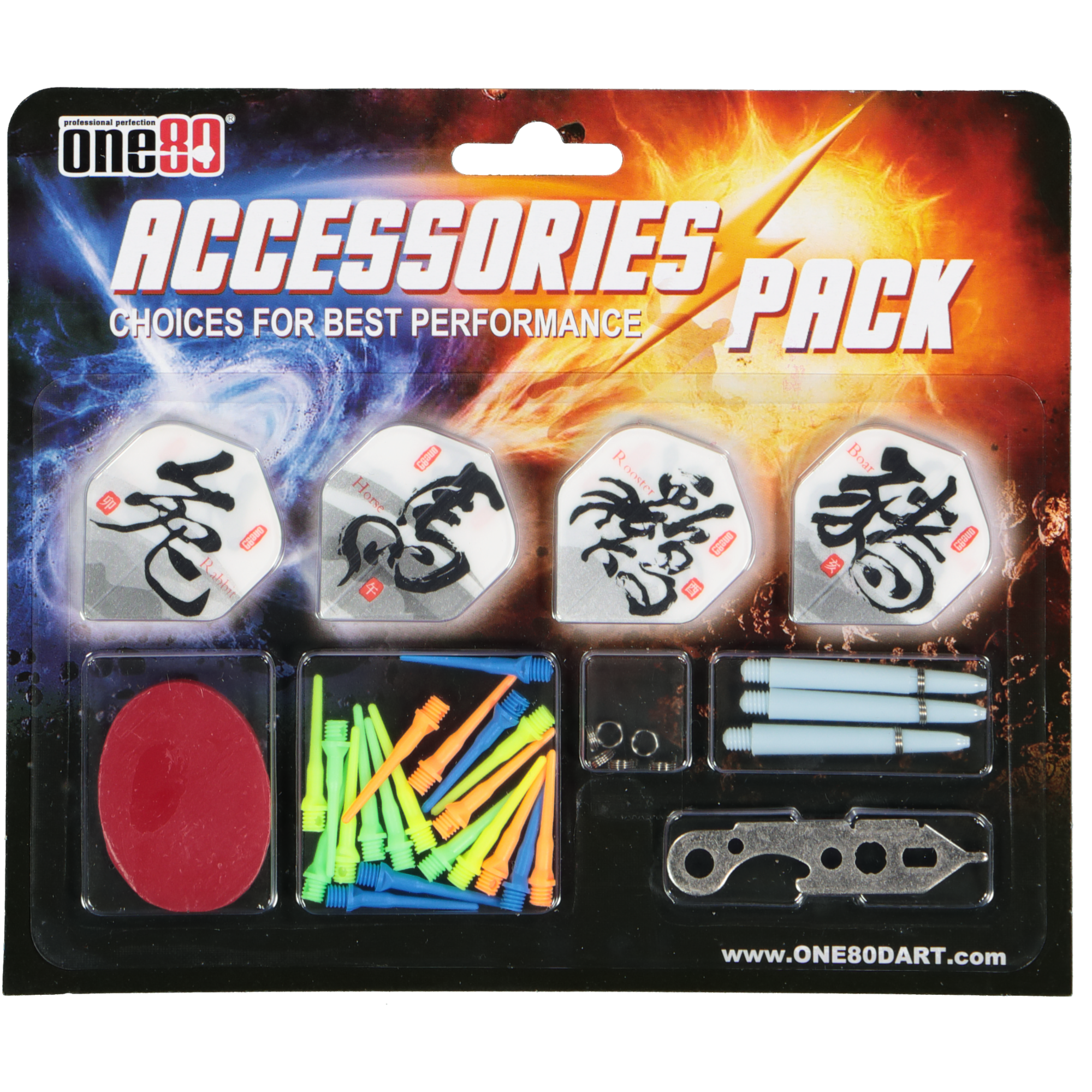One80 Accessories Pack B, dart STD STD