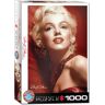 Puzzle 1000 el. Marilyn Monroe czerwony portret Eurographics