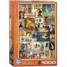 Puzzle 1000 el. Stare plakaty - Rowery Eurographics