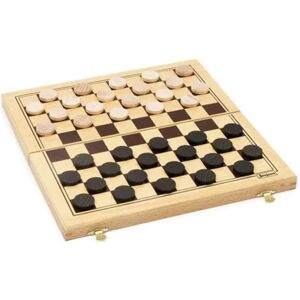 Jeujura Jogo de Tabuleiro Checkers Game - Folding Box (6 Anos)