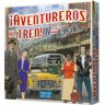 Aventureiros Asmodee no trem! Jogo de tabuleiro de Nova York