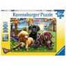 Ravensburger Puzzle Puppy Picnic Xxl 100 Peças Animais