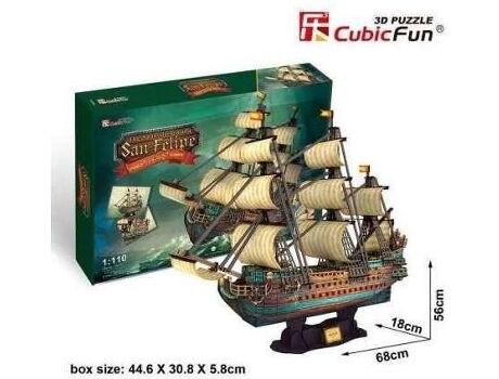 Toy Planet Puzzle 3D San Felipe - Armada Espanhola