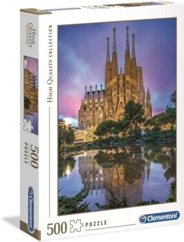 Clementoni Puzzle Barcelona 500 peças)