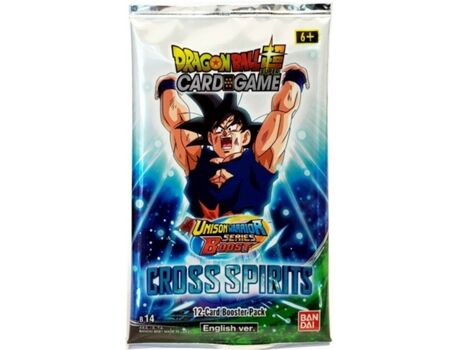 Bandai Jogo de Cartas Dragon Ball SCG: Unison Warrior Cross Spirits Booster B14 (6 anos)