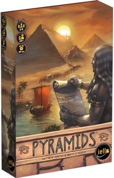 Iello Jogo de Tabuleiro Pyramids (Idade Mínima: 10 -Nível Dificuldade: Baixo)