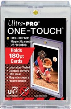 Ultra Pro Portefólio de cartas UP - 180PT UV ONE-TOUCH Magnetic Holder (6 anos)