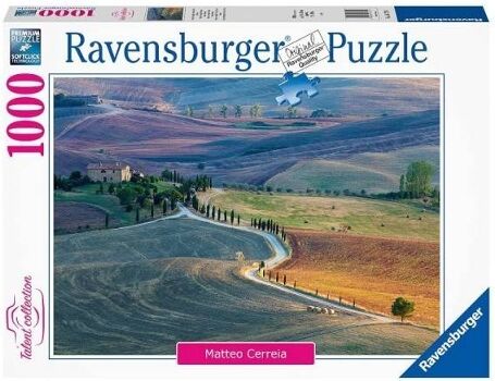 Ravensburger Iberica (M) Puzzle RAVENSBURGER IBERICA Podere Terrapille La Toscana (Idade Mínima: 12 Anos - 1000 Peças)