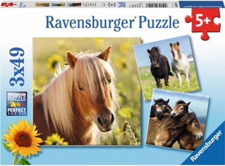 Ravensburger Puzzle Cavalos (49 Peças)