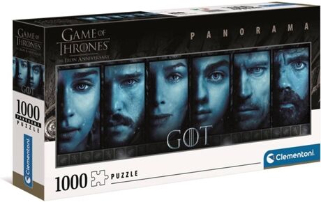 Clementoni Puzzle 2D Panorama Game Of Thrones (Idade Mínima: 10 - 1000 Peças)