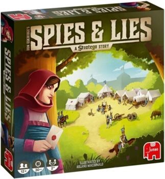 Diset Jogo de Tabuleiro Spies & Lies - A Stratego Story (Português - Idade Mínima: 8)