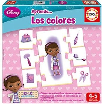 Educa Borras Puzzle Aprendo as cores (42 Peças)