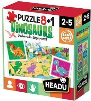 Headu Puzzle Dinosaurs 81 Peças (2 anos)