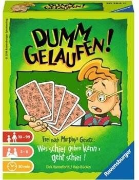 Ravensburger Jogo de Tabuleiro Dumm Gelaufen! (Idade Mínima: 10)