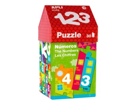 Apli Kids Puzzles Casita 123 (30 peças)