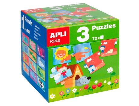 Educa Puzzle Cubo Tres S (72 Peças)