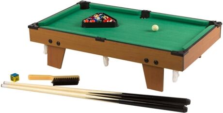 Cb Games Bilhar americano de madeira (62x36x15 cm - 5 anos)