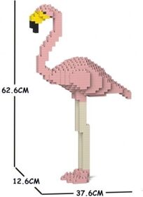 Jeckca Blocos de Construção Birds: Flamingo (350 Peças)