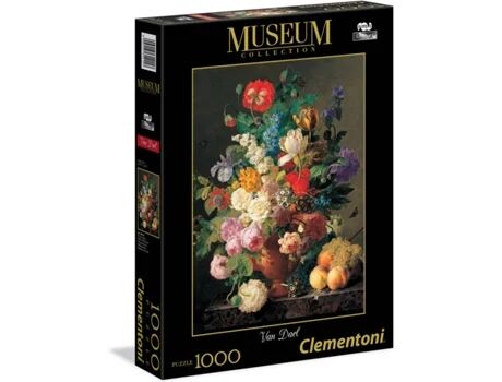 Clementoni Puzzle Van Dael: Vase de Fleur (1000 Peças)
