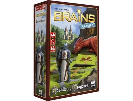 Sd Distribuciones Jogo de Tabuleiro Brains: Castillos Y Dragones