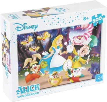 Disney Puzzle Alice no País das Maravilhas (Idade Mínima: 3 anos - 500 Peças)