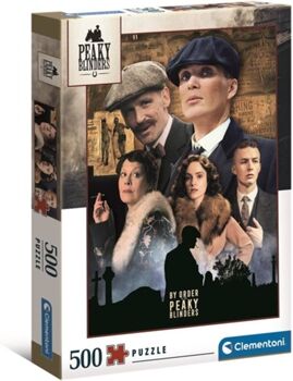 Clementoni Puzzle 2D Peaky Blinders (Idade Mínima: 10 - 500 Peças)