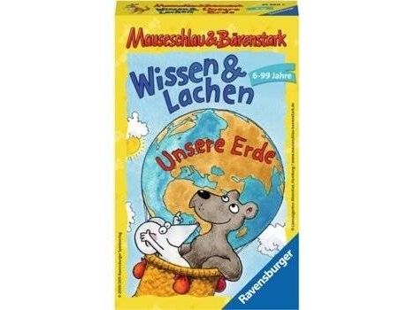 Ravensburger Jogo de Tabuleiro Wissen und Lachen – Unsere Erde (Alemão - Idade Mínima: 6)