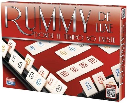 Falomir Jogo de Tabuleiro Rummy De Luxe (Idade Mínima: 9)