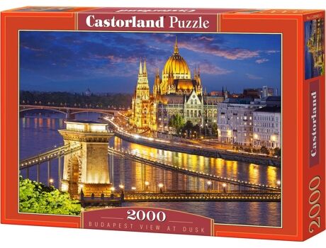 Castorland Puzzle Budapest view at dusk (2000 Peças)