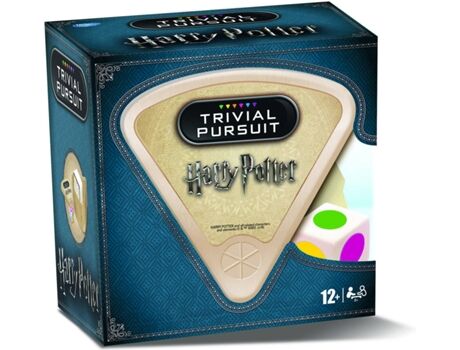 Trivial Jogo de Tabuleiro Pursuit Harry Potter (Idade Mínima: ‍8 Anos - 13.5 x 14 x 9.8 cm)