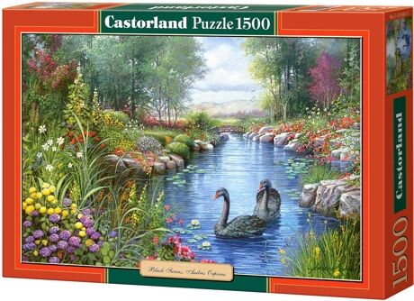 Castorland Puzzle Black Swans, Andres Orpinas (1500 Peças)