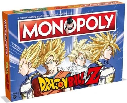 Hasbro Jogo de Tabuleiro HASBRO Monopoly Dragon Ball Z PT (Português - Idade Mínima: 9)