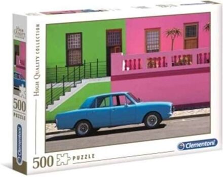 Clementoni Puzzle Carro Azul (500 Peças - Idade Mímina: 3 anos)