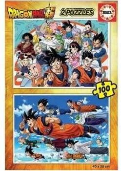 Educa Borras Puzzles 2 X 100 Dragon Ball