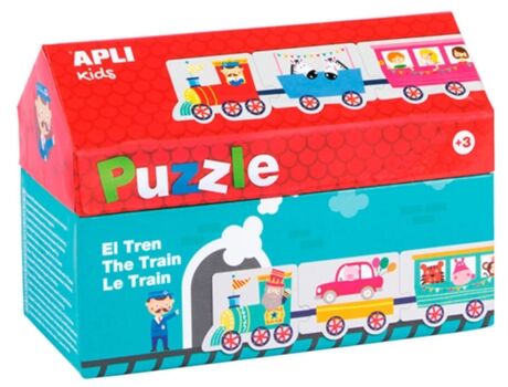 Apli Kids Puzzles Casita Tren (20 peças)