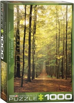 Eurographics Puzzles Forest Path 1000 pcs (1000 peças)