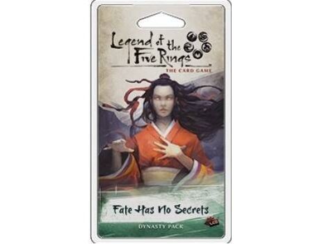 Fantasy Flight Jogo de Cartas Legend of the Five Rings LCG: Fate Has No Secrets (Inglês - Idade Mínima: 14)