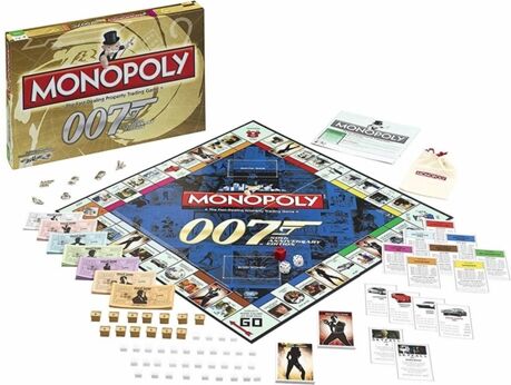 S/marca Jogo de Tabuleiro Monopoly James Bond