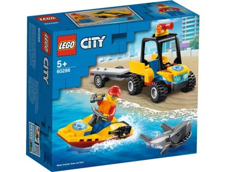 Lego : Veículo Todo-o-Terreno Resgate na Praia (Idade Mínima: ‍5 - 79 Peças)