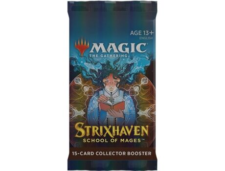 Wizards Of The Coast Jogo de Cartas MTG Strixhaven School of Mages Collector Booster (12) (Idade Mínima: 13 Anos - Dificuldade: Intermédio)