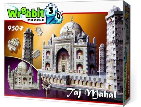 Harry Potter Puzzle 3D WREBBIT Taj Mahal (Idade Mínima: 12 - 950 Peças)